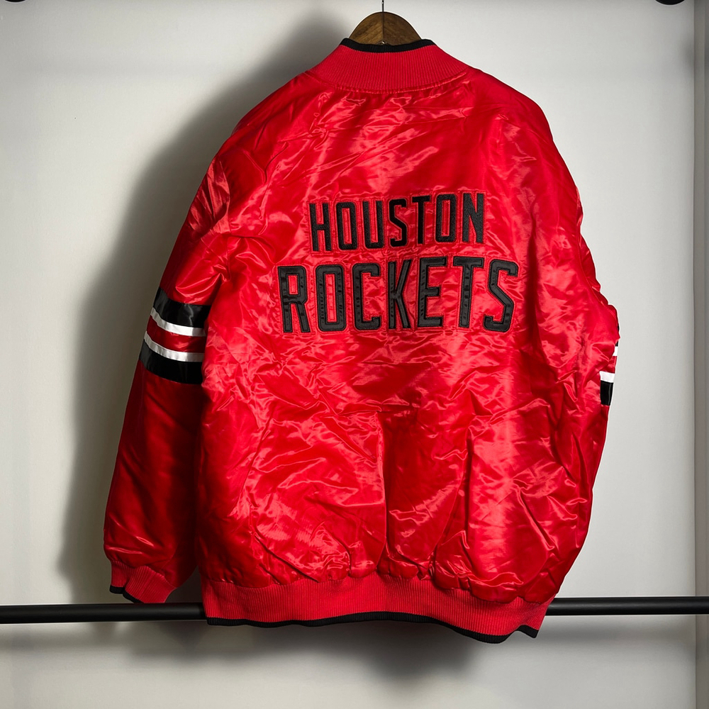 Men's Starter Houston Rockets Jacket XXL - Picture 2 of 3
